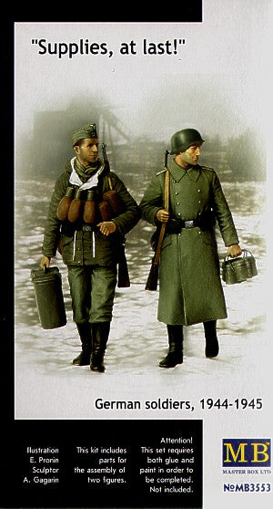 Masterbox 1:35 - Supplies at Last! German Soldiers 1944-45