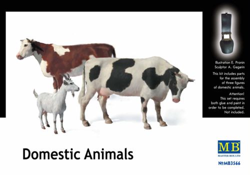 Masterbox 1:35 - Domestic Animals