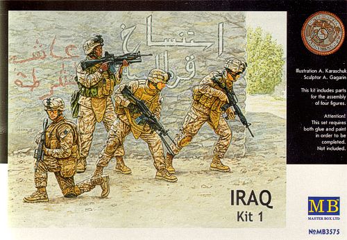 Masterbox 1:35 - Iraq Kit 1 - US Marines