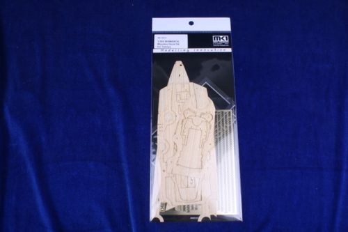 Bismark/Bismarck German Battleship WOODEN DECK (designed to be used with Tamiya kits)