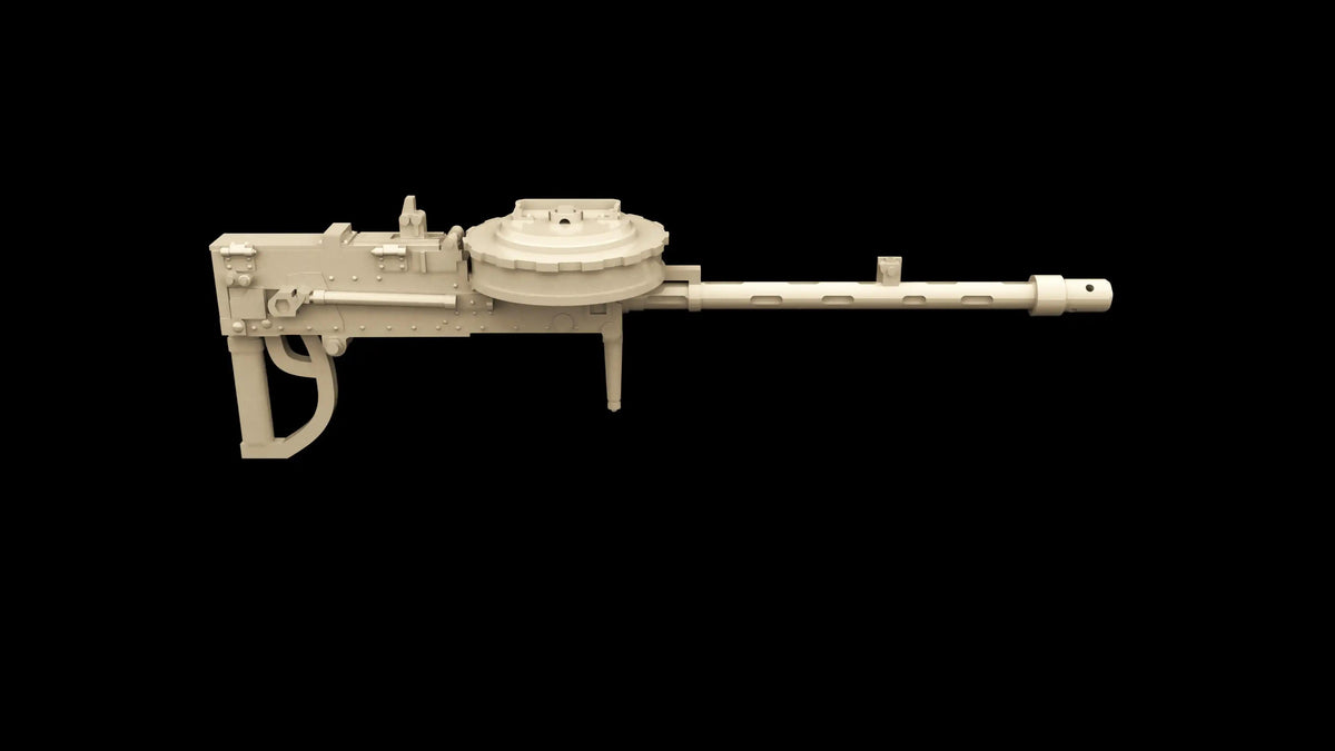 Te-1 Japanese Machine Gun (3D-Printed)