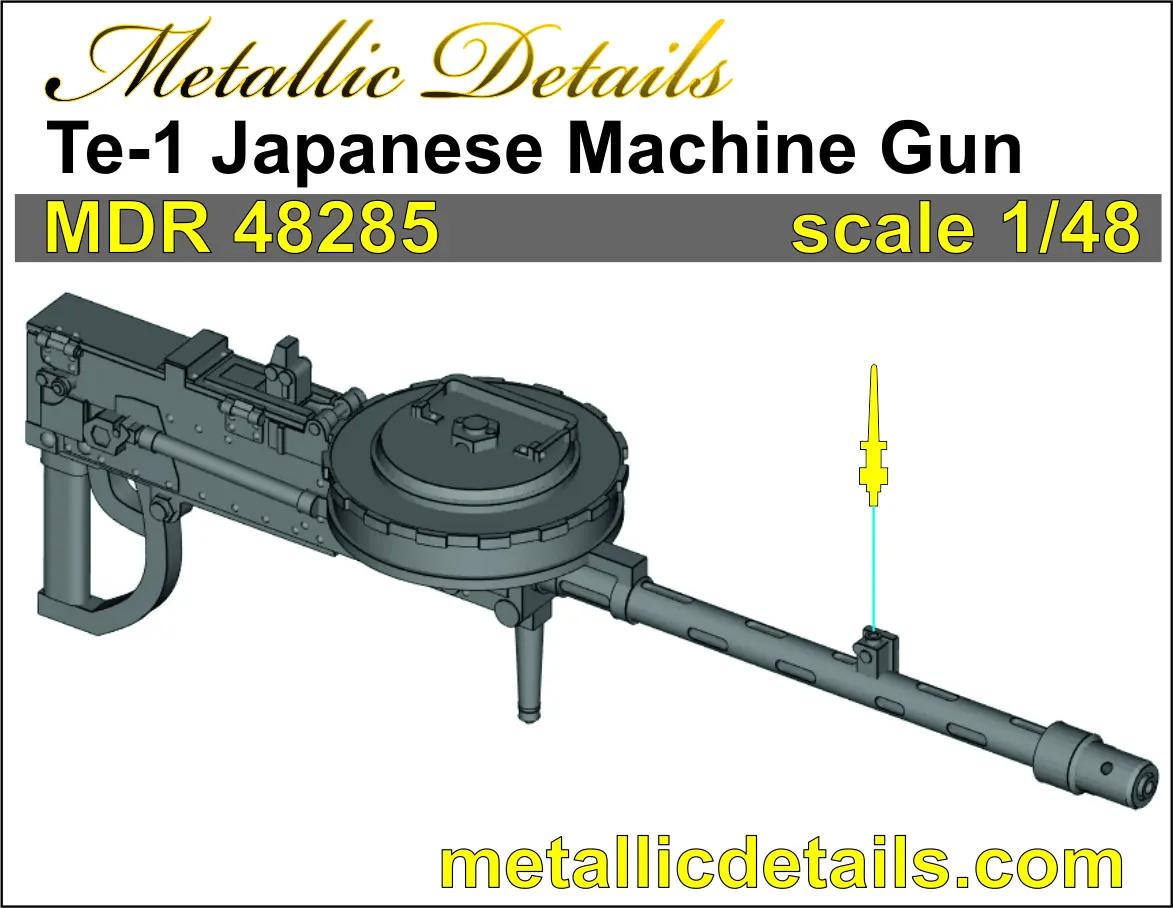 Te-1 Japanese Machine Gun (3D-Printed)