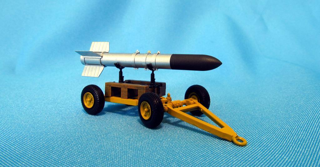 Tiny Tim Rocket with trailer
