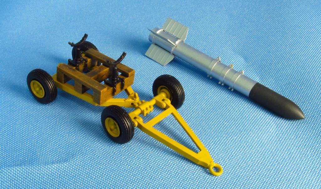 Tiny Tim Rocket with trailer