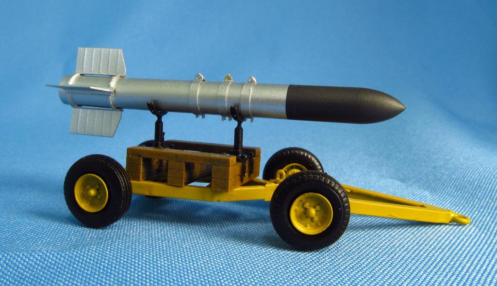 Tiny Tim Rocket with trailer