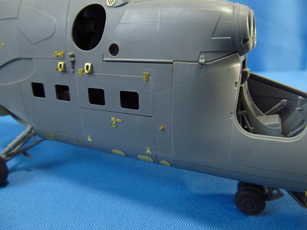 Mil Mi-24V/VP exterior (designed to be used with Zvezda kits)