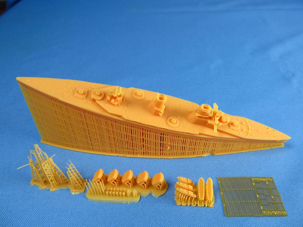 Metallic Details SMS Seydlitz 1912 3D-Printed- MDR1200-03 - Ship & Boat Kits