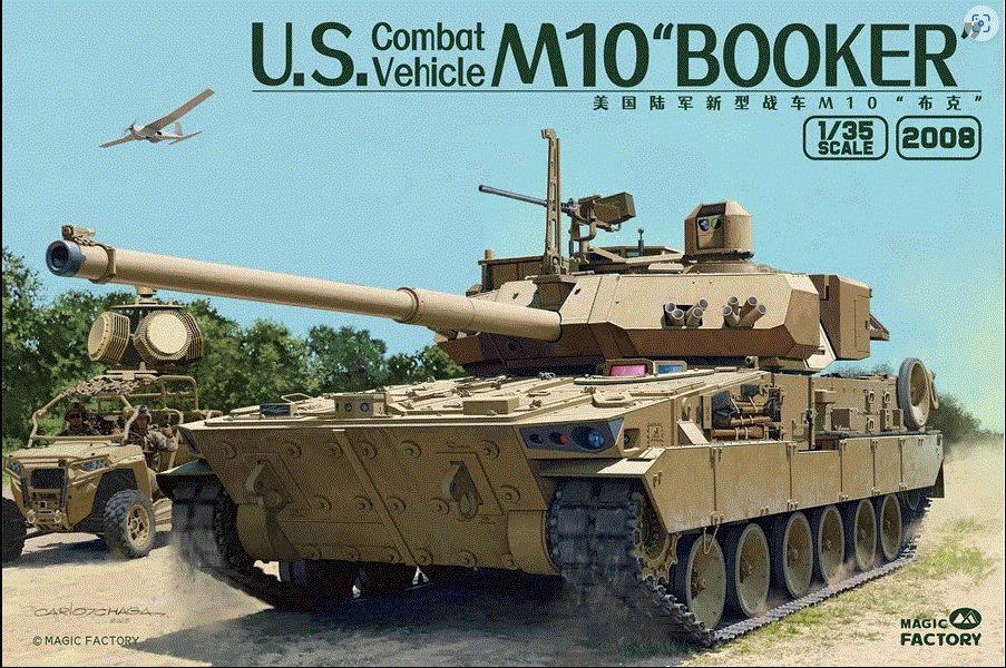 Magic Factory 1/35 U.S. Combat Vehicle M10 "Booker" 2008 1