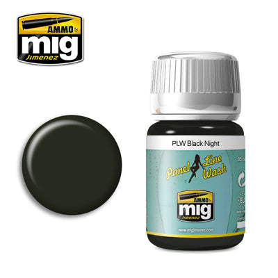 MIG Black Night Panel Line Wash MIG1611 1