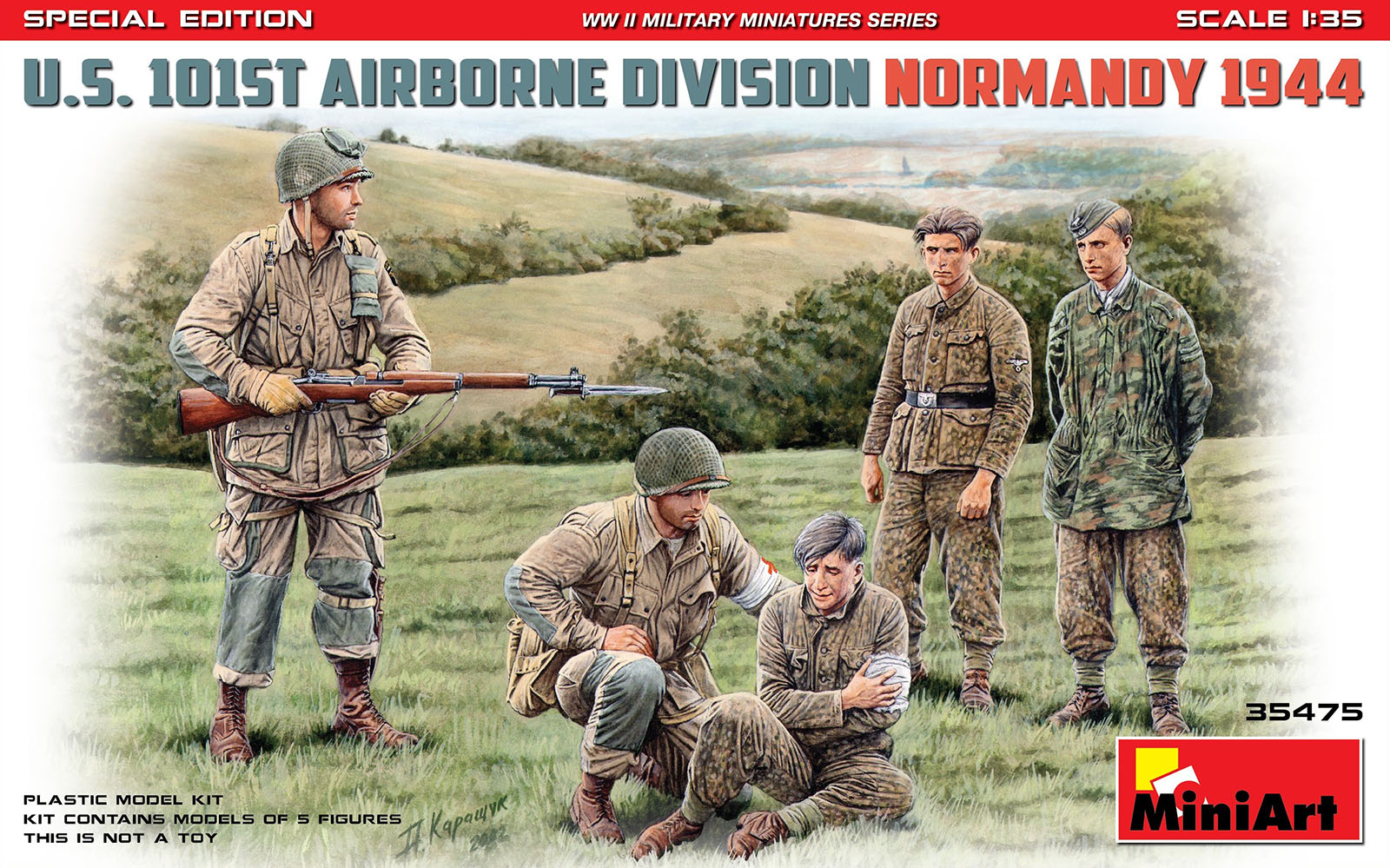 Miniart 1:35 - 101st Airborne Division Normandy '44 Spec Edt
