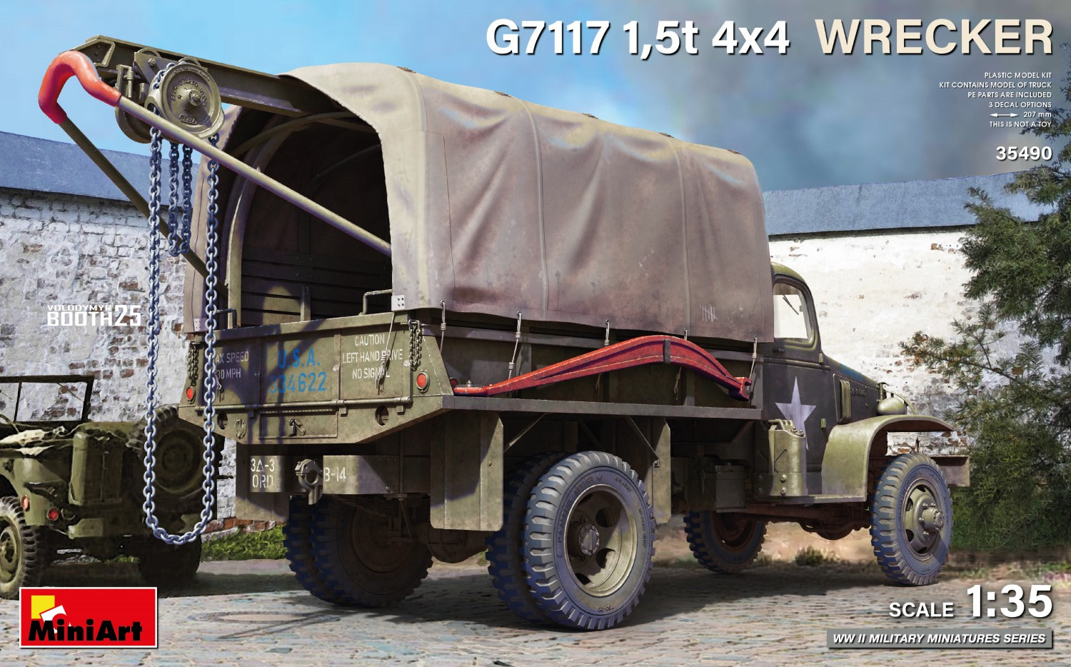 Miniart 1:35 - G7117 1,5t 4x4 Wrecker