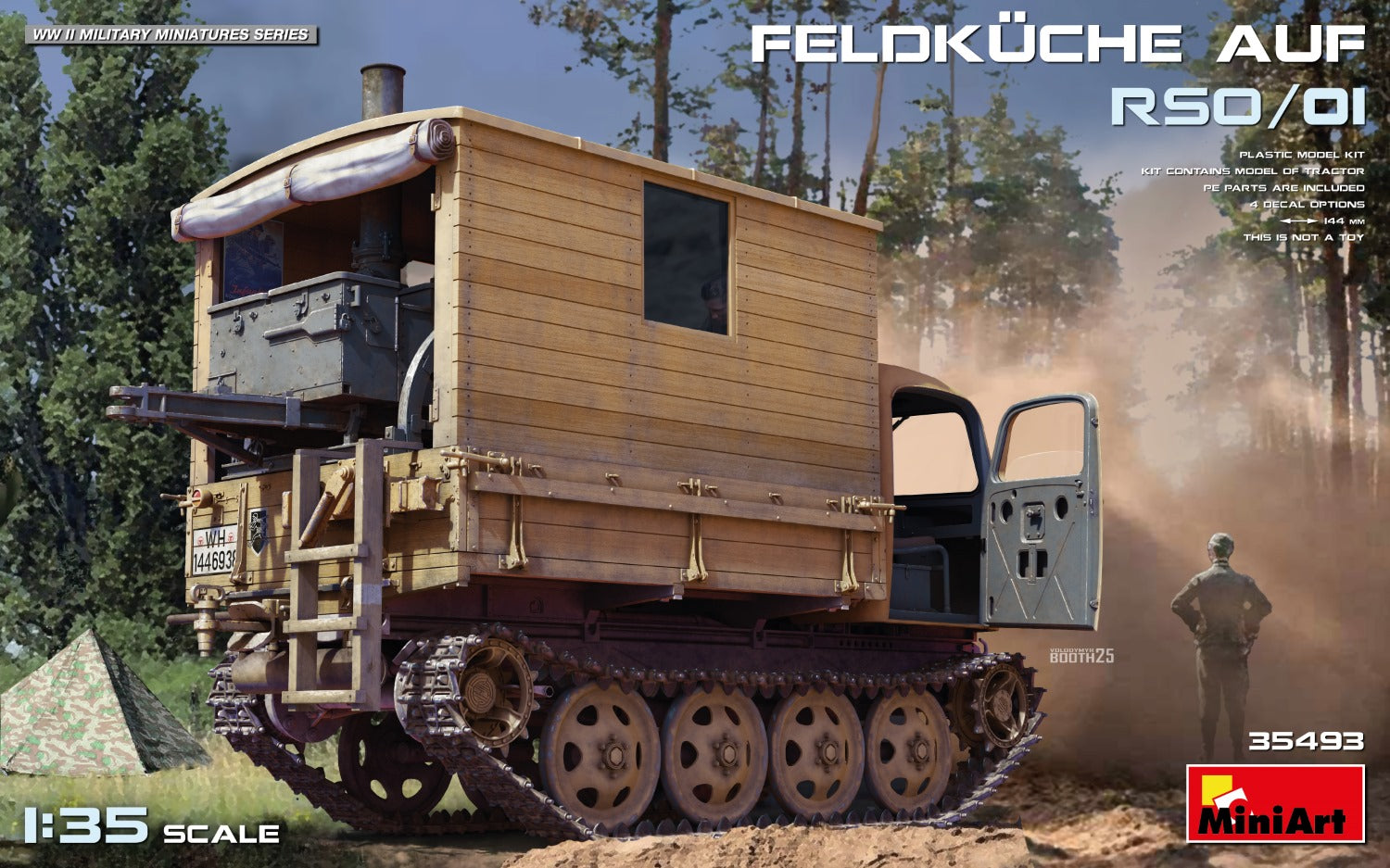 Miniart 1:35 - Feldkuche Auf RSO/01