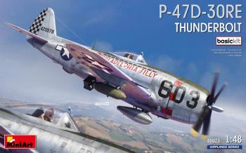 Miniart 1:48 - P-47D-30RE Thunderbolt, Basic Kit MIN48023