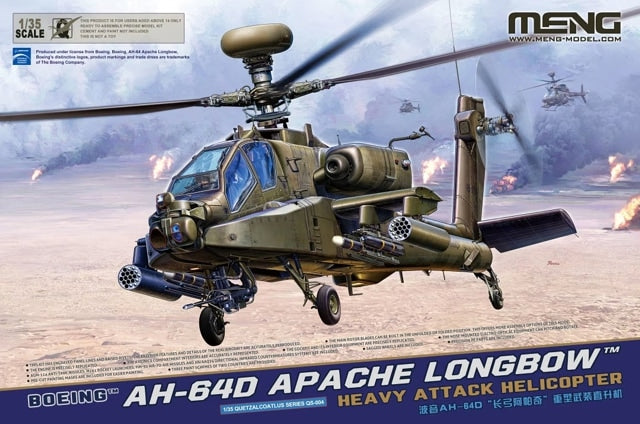 Meng Model Boeing/Hughes AH-64D - MMQS-004