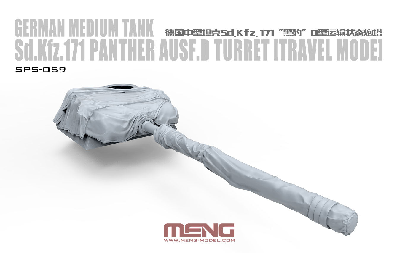 Meng Model 1:35 - Sd.Kfz.171 Panther Ausf. D Turret (Resin)