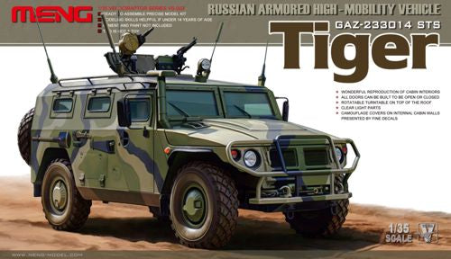 Soviet GAZ 233014 STS Tiger Soviet Armoured High Mobility Vehicle