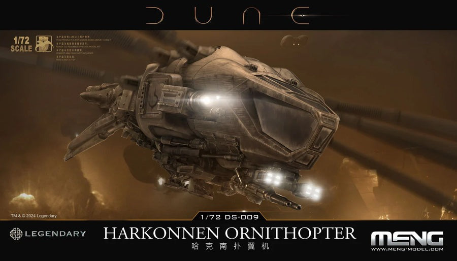 Meng Model 1/72 Dune Harkonnen Ornithopter DS-009 1