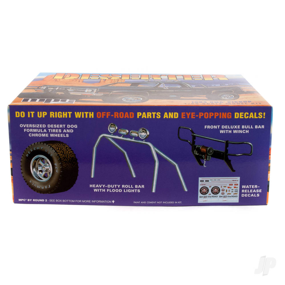 MPC 1:25 1984 GMC Pickup (White) MPC847 3