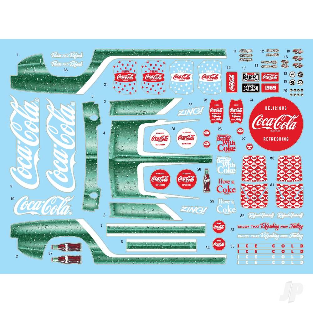 MPC 1969 Dodge Charger RT (Coca Cola) Snap (2T) MPC919M 5