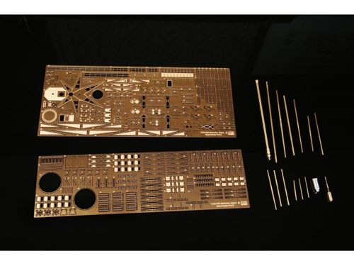 H.M.S. Nelson 1944 mast and radar set (designed to be used with Trumpeter kits)