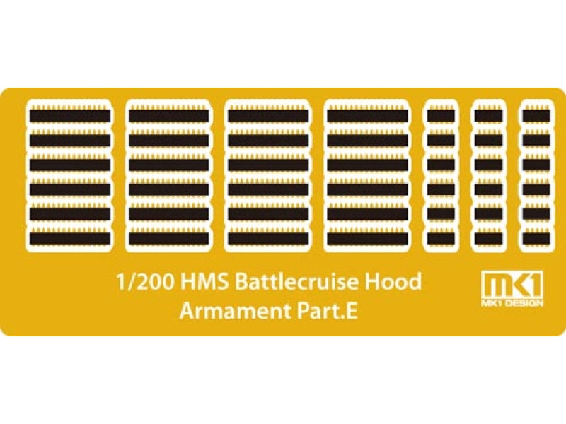 Mk.1 Design H.M.S. HOOD ARMAMENT - MS-20015