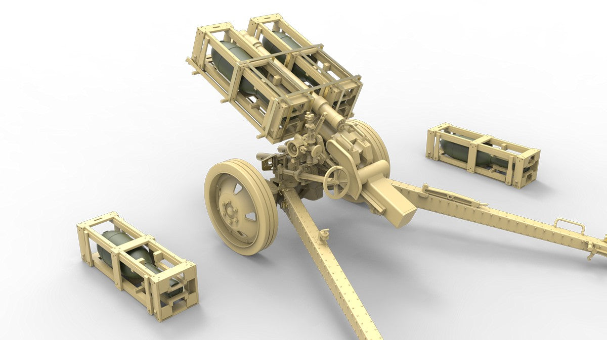 GERMAN ROCKET LAUNCHER with 28cm WK Spr & 32cm WK Flamm