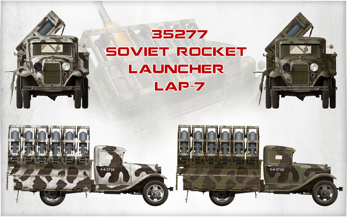 Soviet LAP-7 rocket launcher lorry