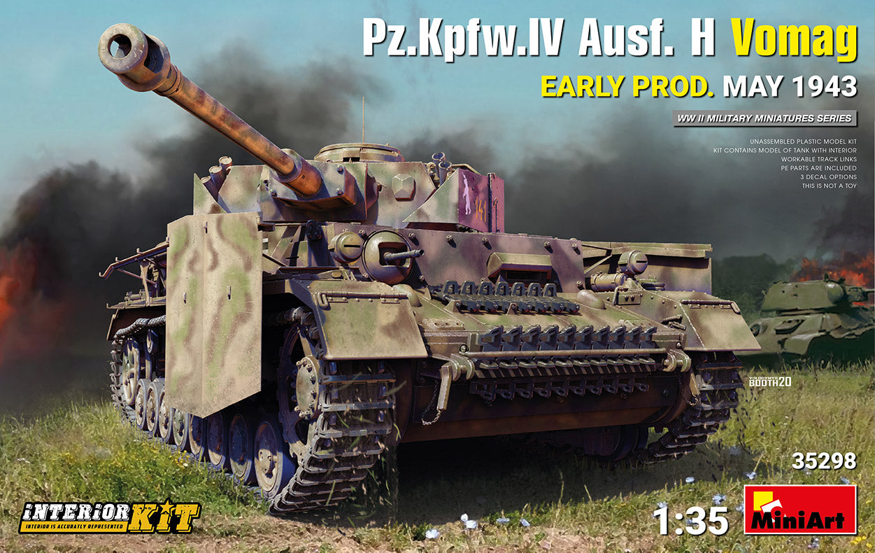 MiniArt Pz.Kpfw.IV Ausf.H Vomag. - MT35298