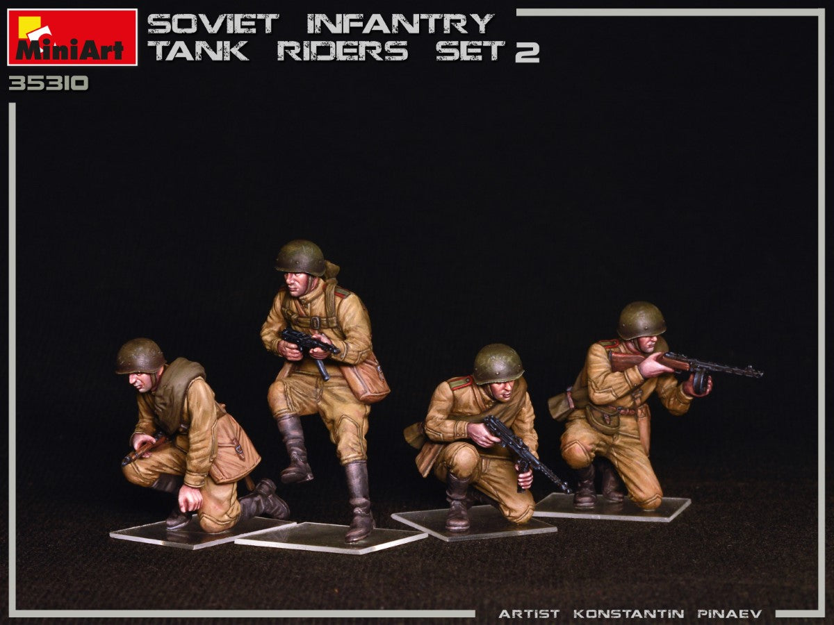 SOVIET INFANTRY TANK RIDERS SET 2