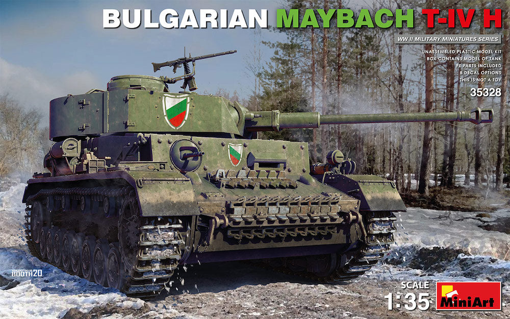 Miniart 1:35 - Bulgarian Maybach T-IV H Tank