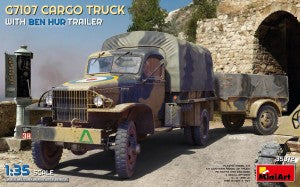 G7107 1.5T 4x4 Cargo Truck & Trailer