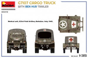 G7107 1.5T 4x4 Cargo Truck & Trailer