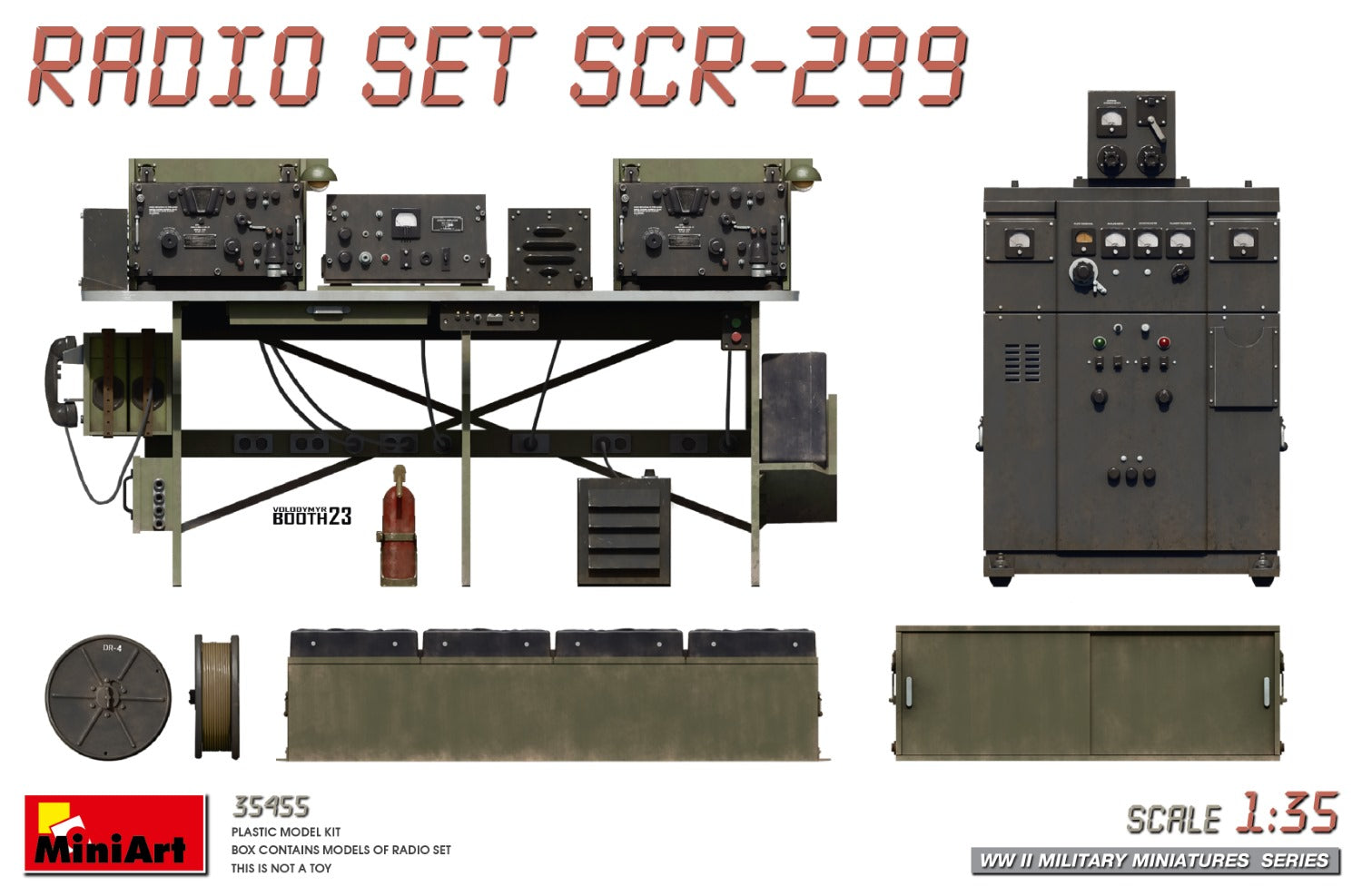 Miniart 1:35 - US Radio Set SCR-299
