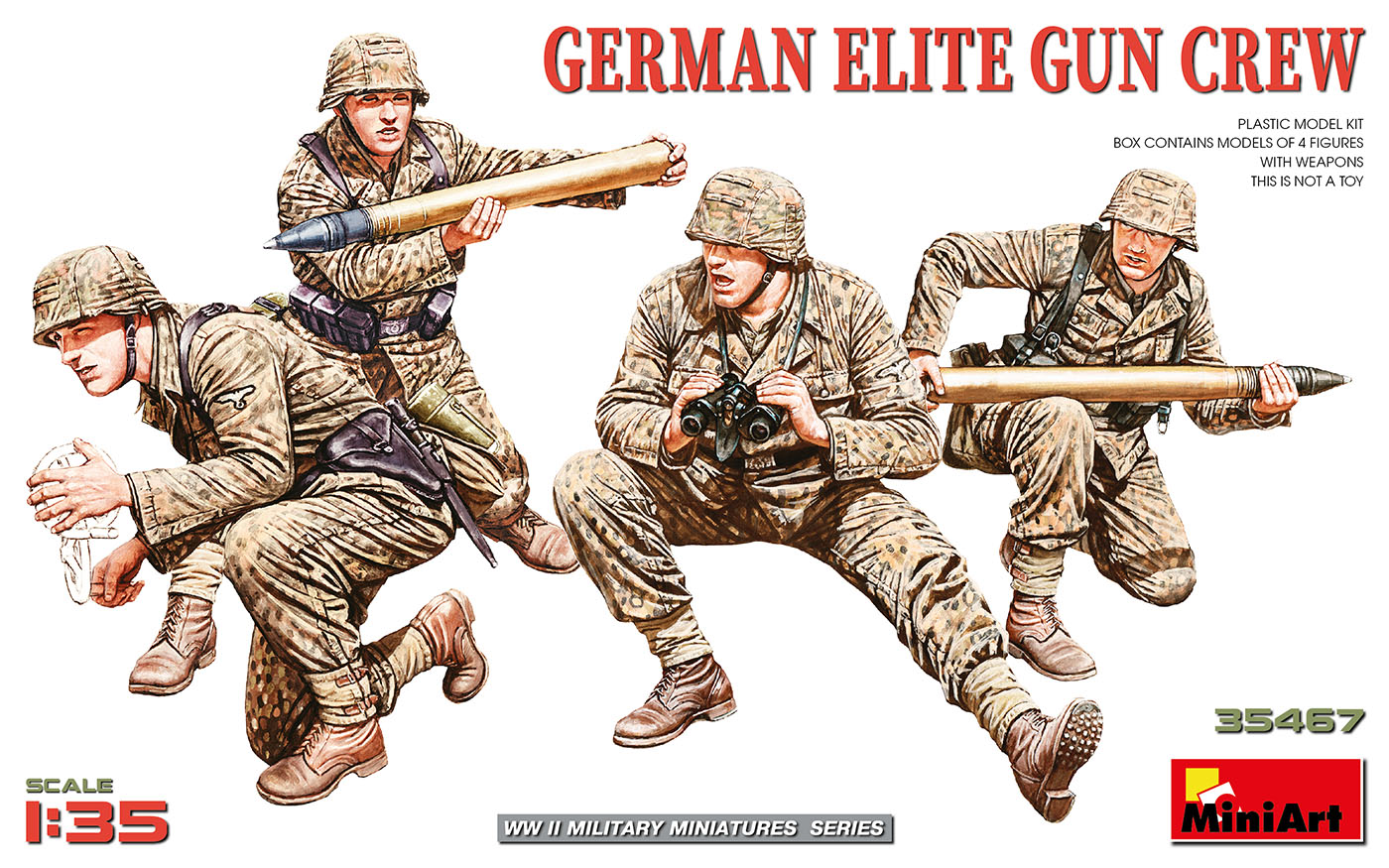 Miniart 1:35 - German Elite Gun Crew