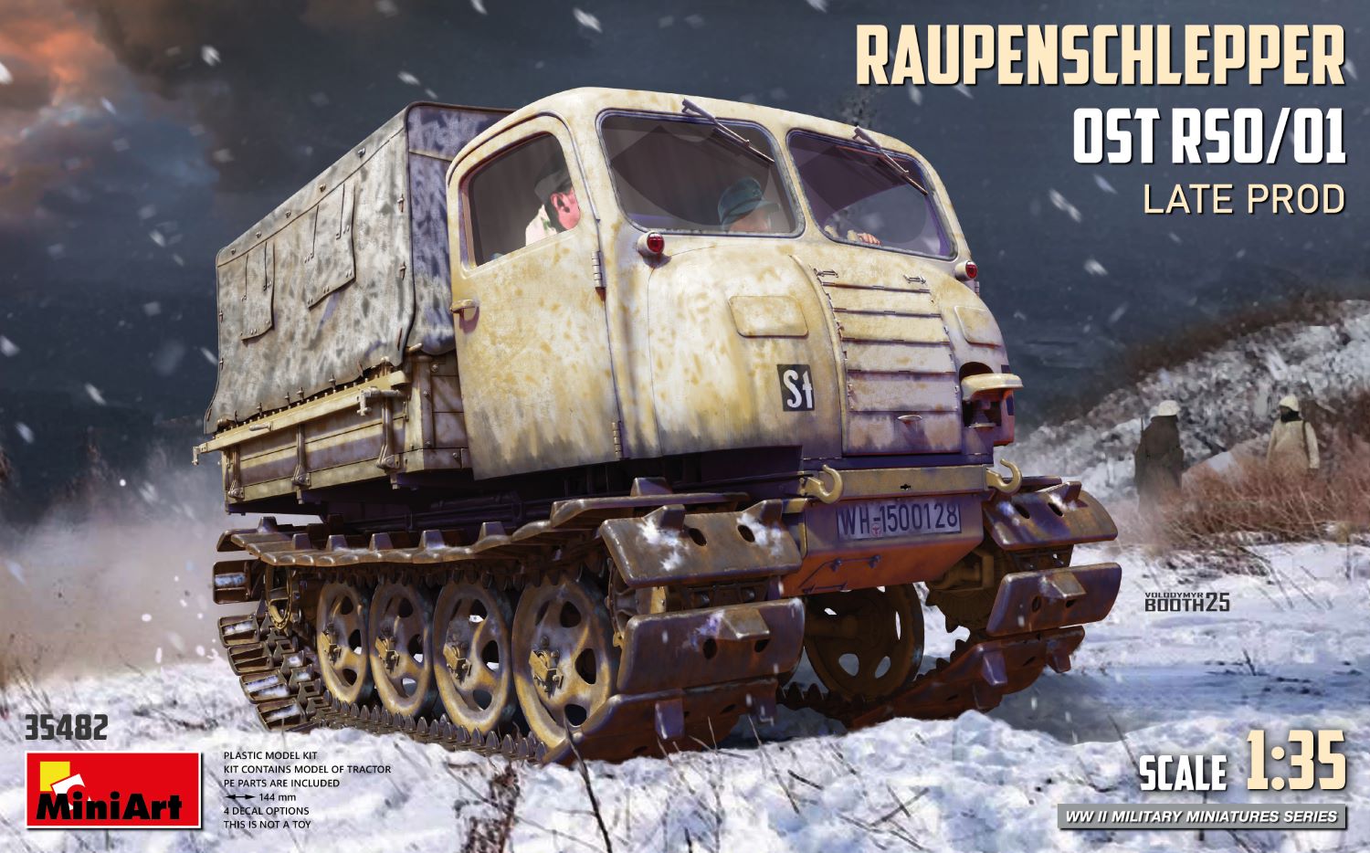 MiniArt RAUPENSCHLEPPER OST RSO/01. LATE PRODUCTION