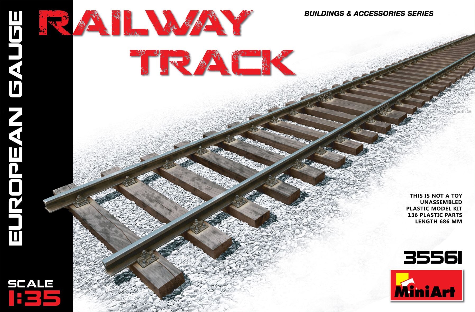 MiniArt Railway Track European Gauge MT35561