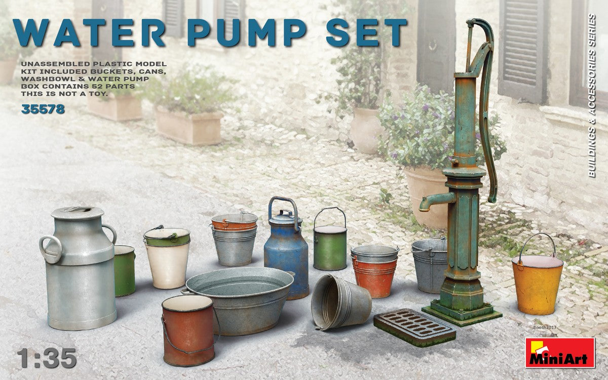 MiniArt Water pump set.