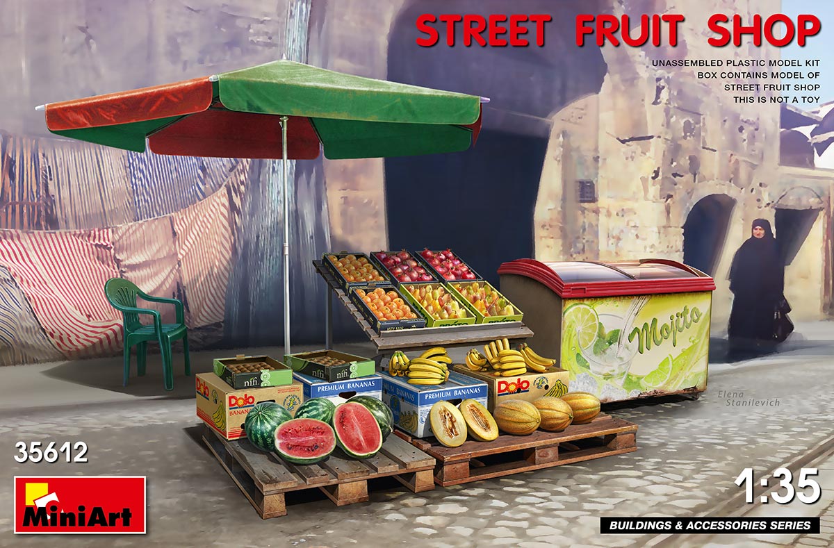 Street fruit shop/stand/stall