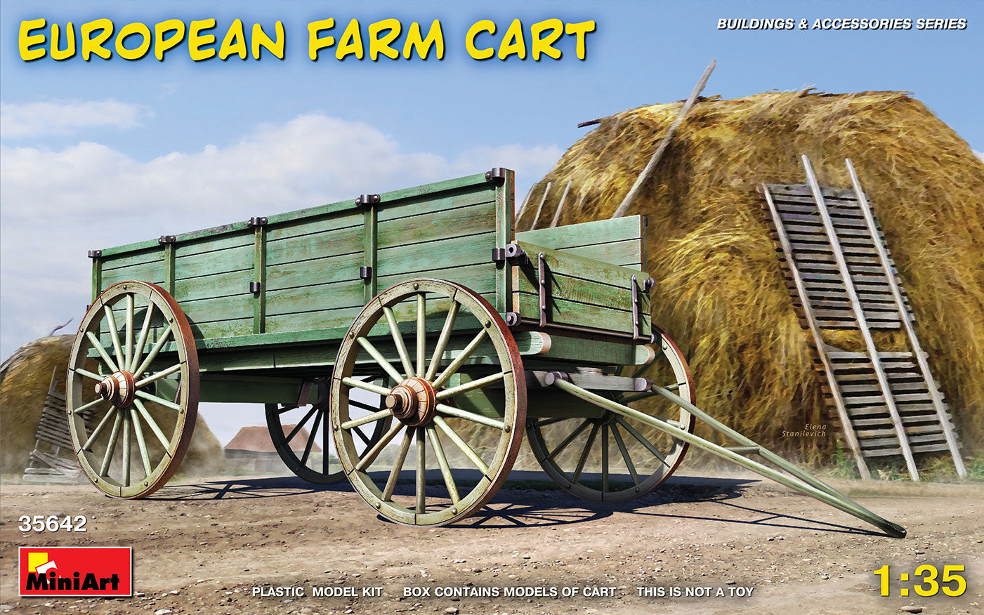 Miniart 1:35 - European Farm Cart