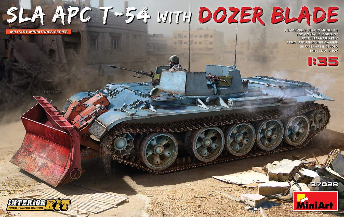 MiniArt SLA APC T-54 w/DOZER - MT37028