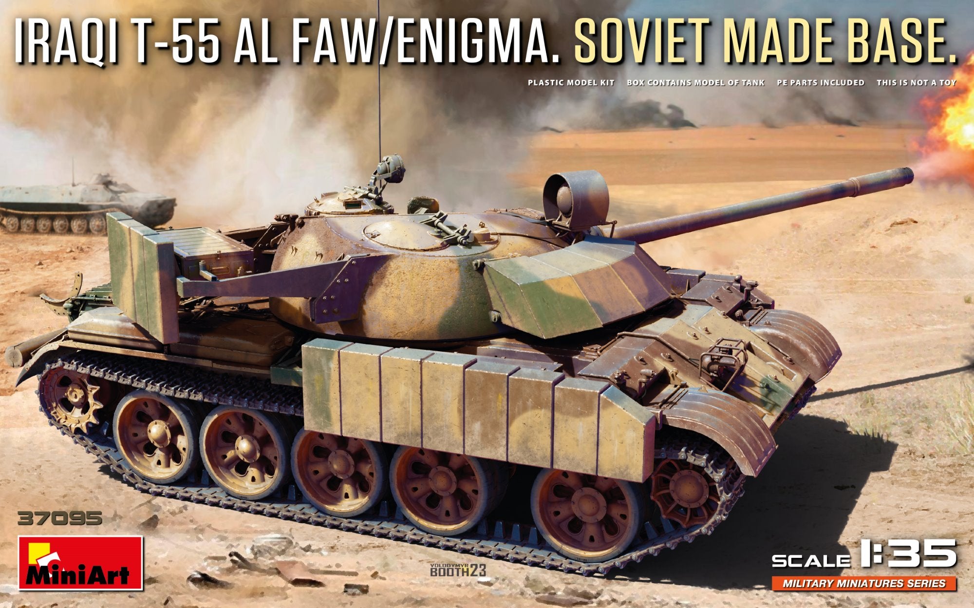 MiniArt IRAQI T-55 AL FEW/ENIGMA. - MT37095
