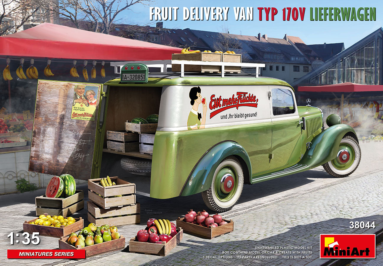 Miniart 1:35 - Fruit Delivery Van TYP 170V LIEFERWAGEN