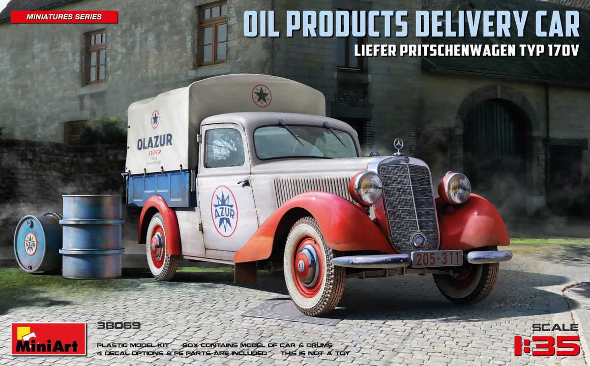 Liefer Pritschenwagen Typ 170 Oil Products Delivery Car