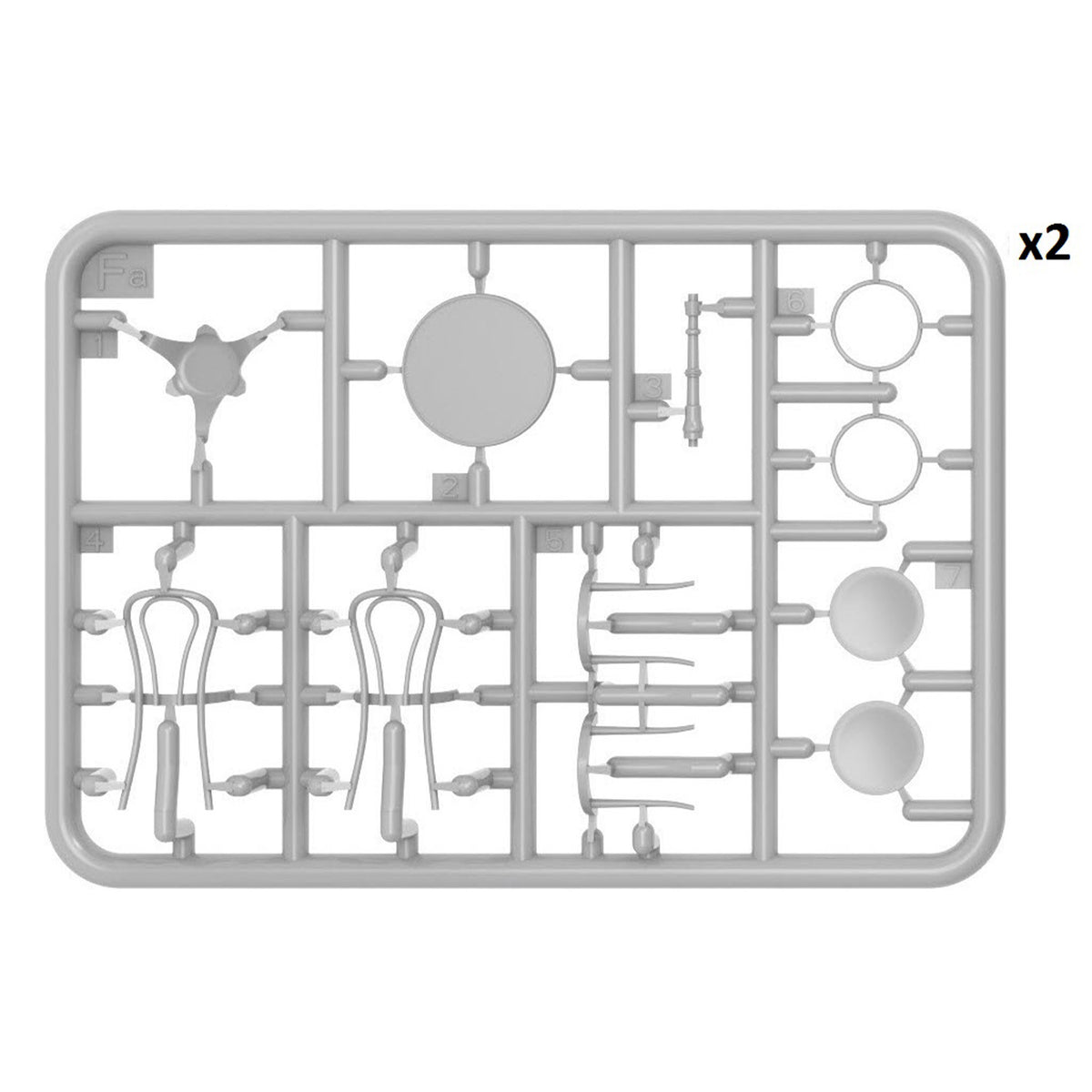 Modern Cafe Visitors Set 1