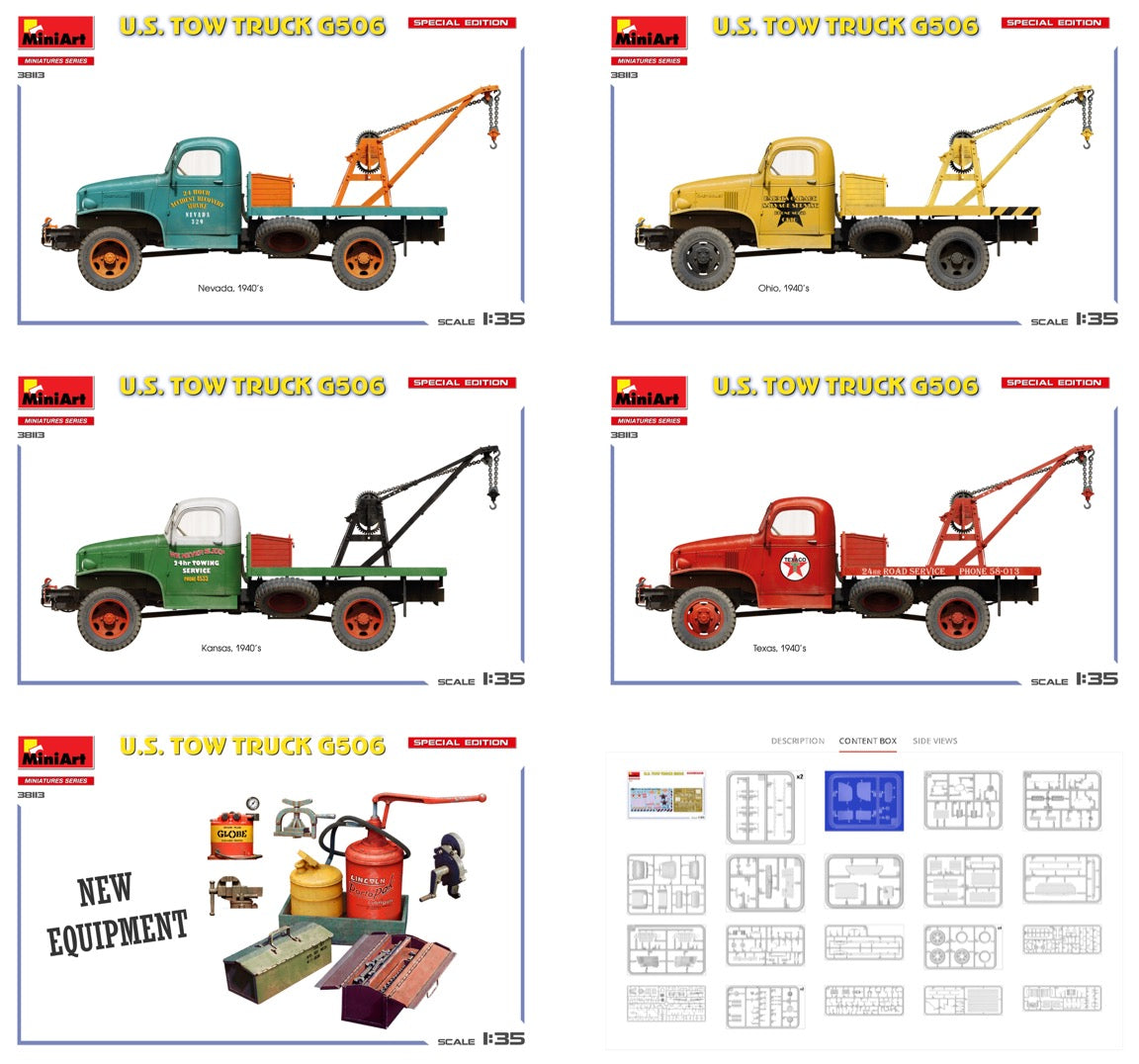 U.S. TOW TRUCK G506. SPECIAL EDITION