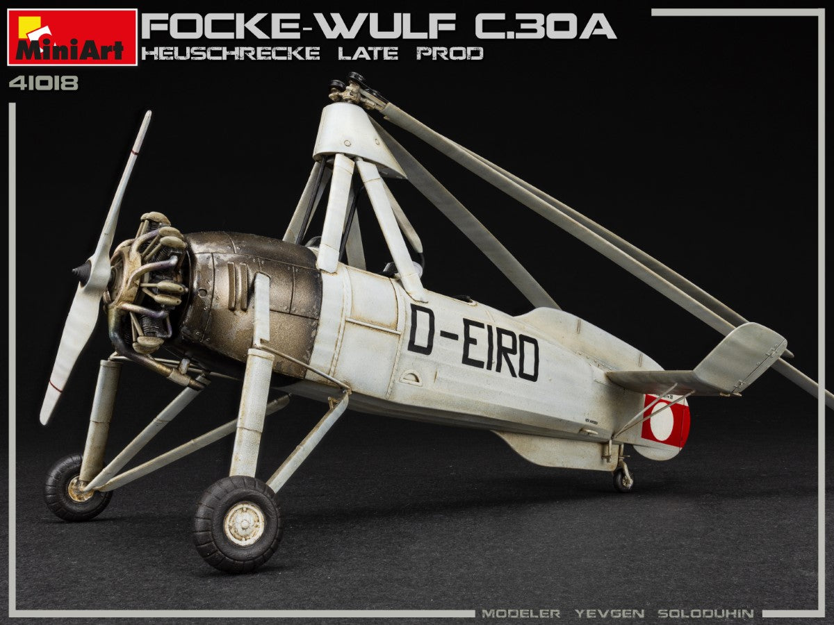 FOCKE-WULF FW C.30A HEUSCHRECKE. LATE PRODUCTION VERSION