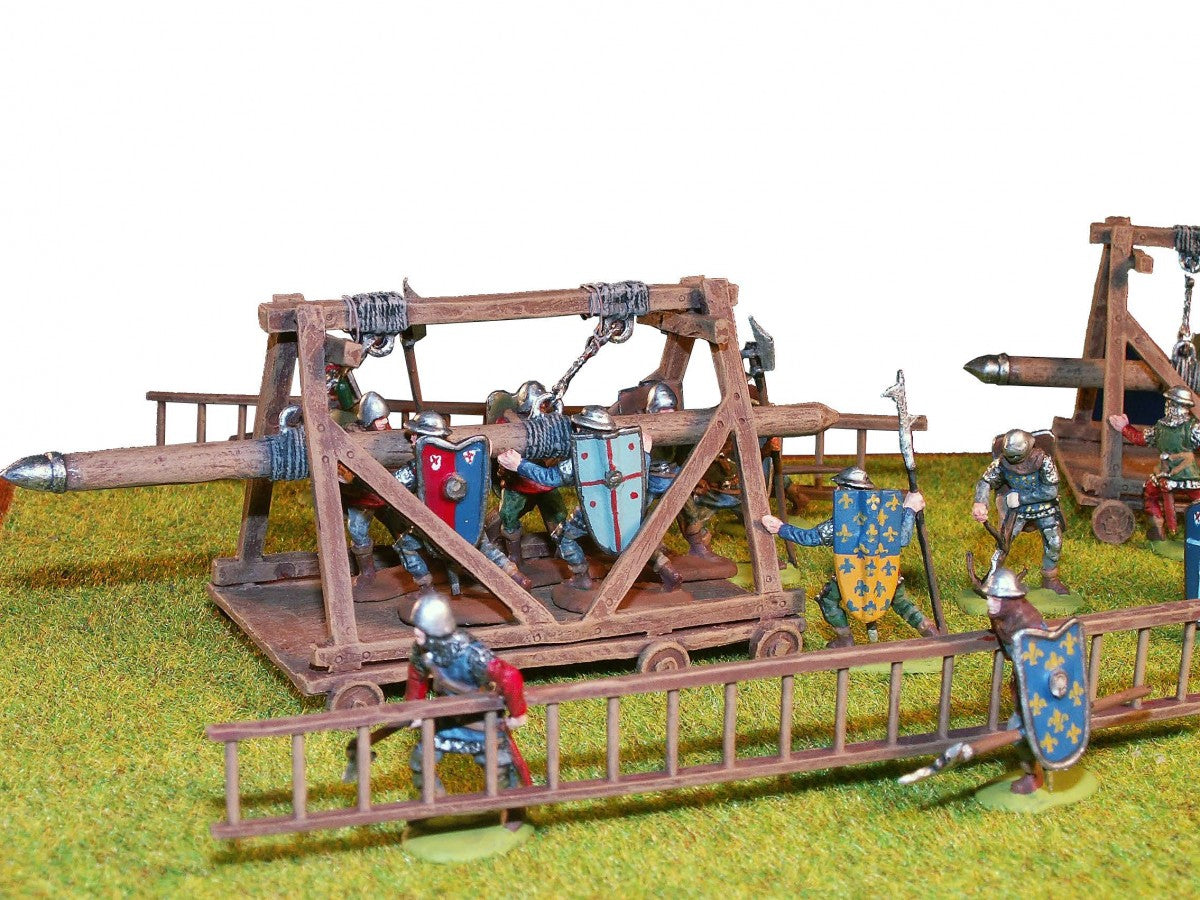 Assault of Medieval Fortress Kit include models of Medieval Fortress with Figures and Assault Units