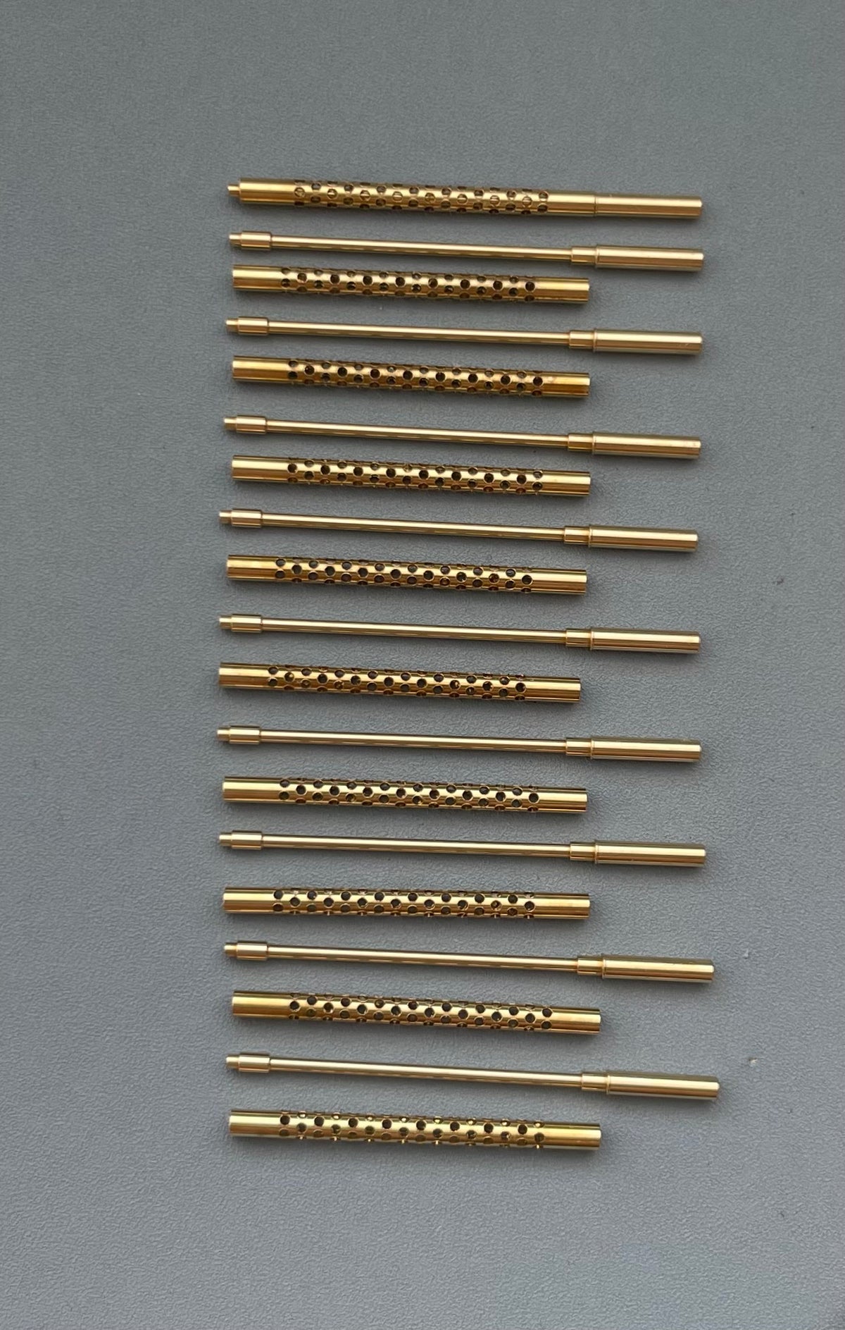 Douglas A-26C Invader gun barrels set – 20 brass parts (designed to be used with Hobby Boss kits)