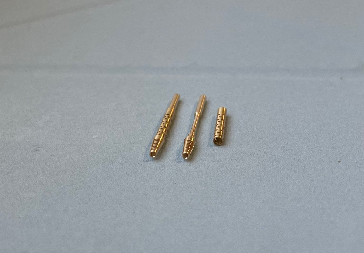 Browning cal .50 barrel special end, 2 barrels (4 parts)