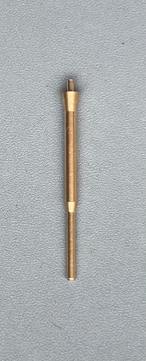 Northrop F-5E Tiger (F-20) Pitot tube – 1 brass part (designed to be used with Hasegawa kits)
